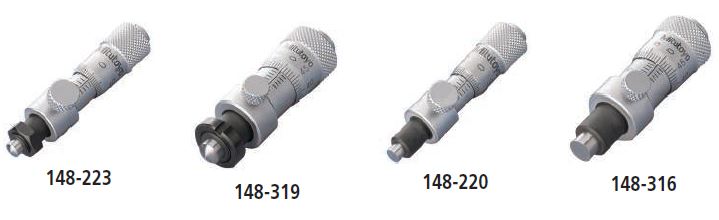 Micrometer head 6.5mm range with spindle lock series 148 - locking screw type Image